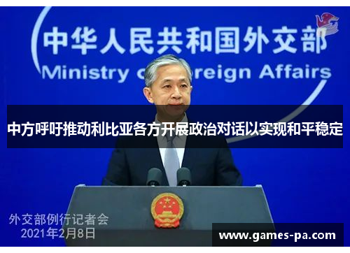 中方呼吁推动利比亚各方开展政治对话以实现和平稳定